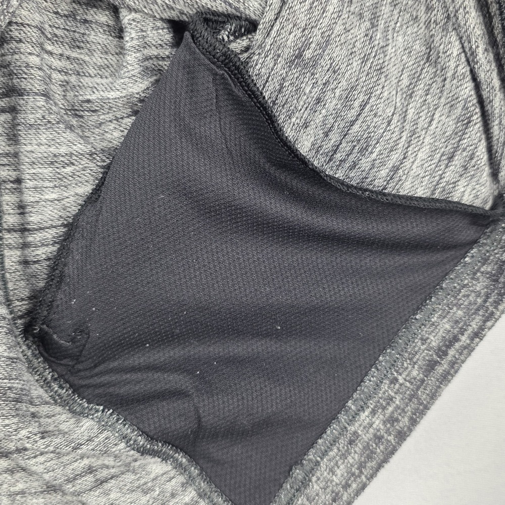 Lululemon Womens Top Size 6 Gray Extra Mile 1/2 Half Zip Running Gym Athletic - Picture 9 of 12